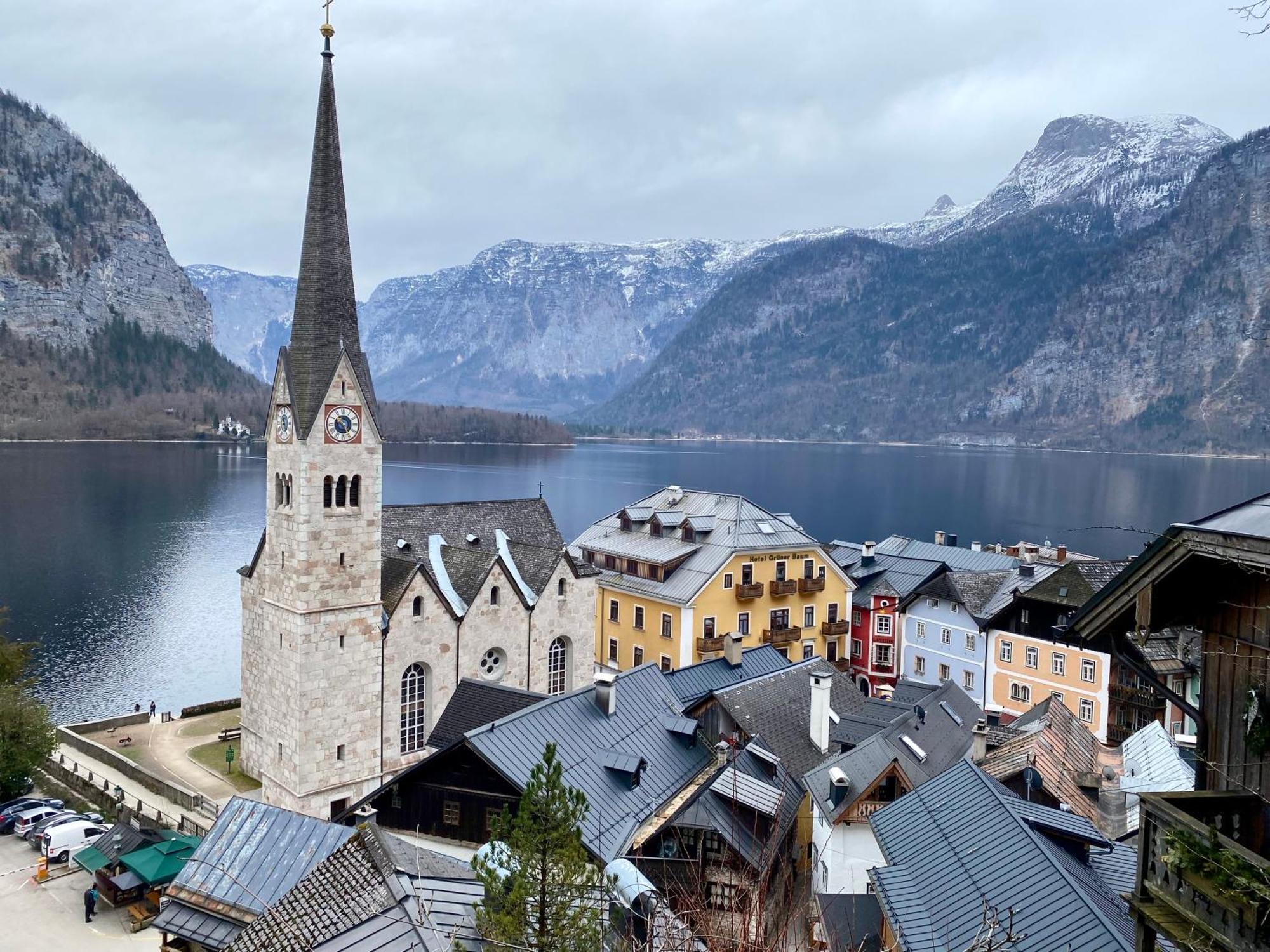Haus Salzkristall Obertraun Buitenkant foto